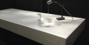 Integral Concrete Sink by Jonathan Seaman | CHENG Concrete Exchange