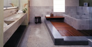 Concrete Master Bathroom by Fu-Tung Cheng, Cheng Design | CHENG Concrete Exchange