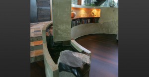 Custom Concrete Water Feature in Carmel by Fu-Tung Cheng | Concrete Exchange