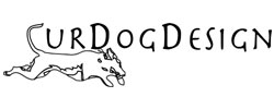 Cur Dog Design Logo