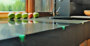 Concrete Countertop with Stone Inlay by Fu-Tung Cheng | Concrete Exchange