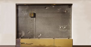 Concrete donor wall at the California Academy of Science by Cheng Design, Fu-Tung Cheng |CHENG Concrete Exchange