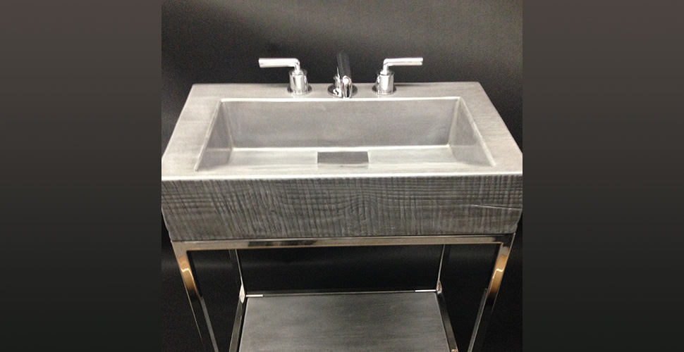 Concrete Ramp Sink | JM Lifestyles | Concrete Exchange