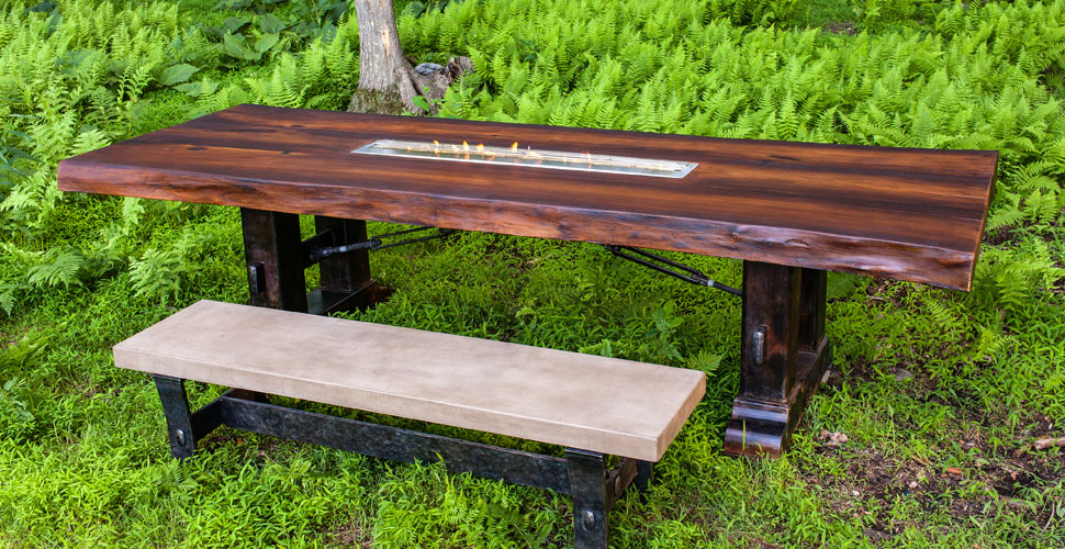 Concrete Wood Table | JM Lifestyles | Concrete Exchange