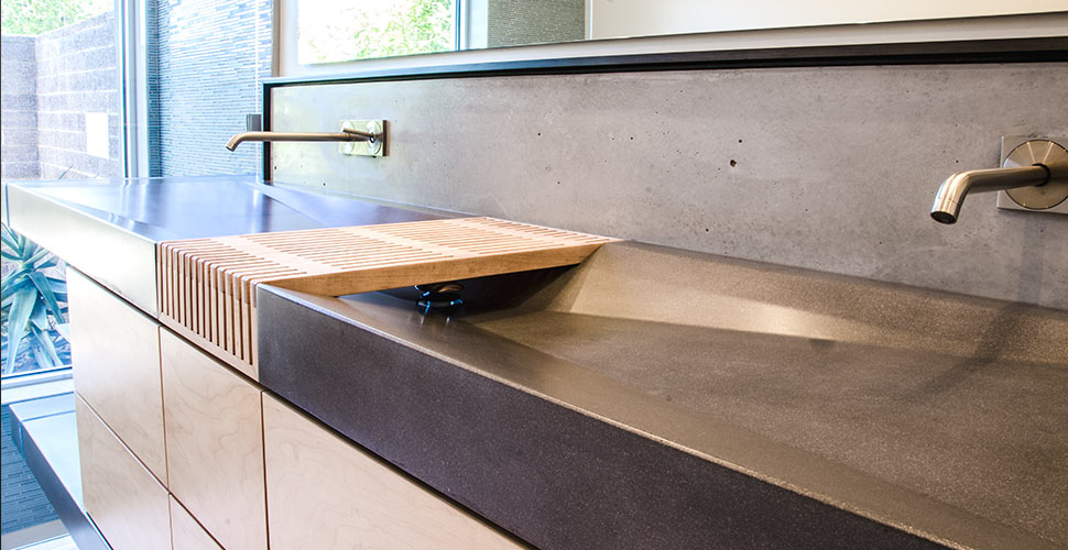 Concrete Sink by ACI | CHENG Concrete Exchange