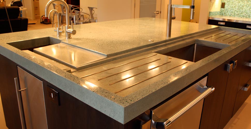 Concrete Countertop by Architectural Concrete Interiors | CHENG Concrete Exchange