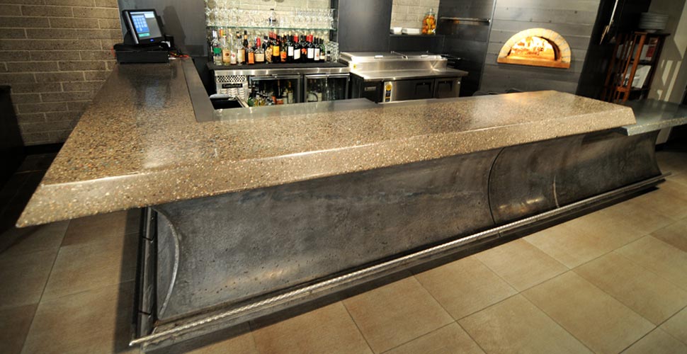 Concrete Bar by Architectural Concrete Interiors | CHENG Concrete Exchange