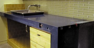 Custom Concrete Bath Countertop in San Francisco, CA | Concrete Exchange