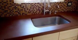 Kitchen Concrete Countertop - Matt Banks Construction | CHENG Concrete Exchange