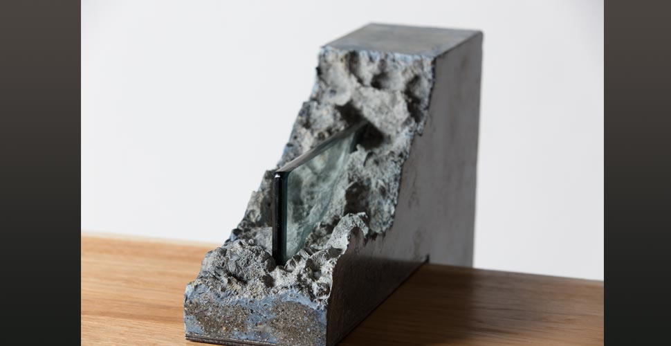 Detail View of Concrete Sculpture by Solid and Void | Concrete Exchange