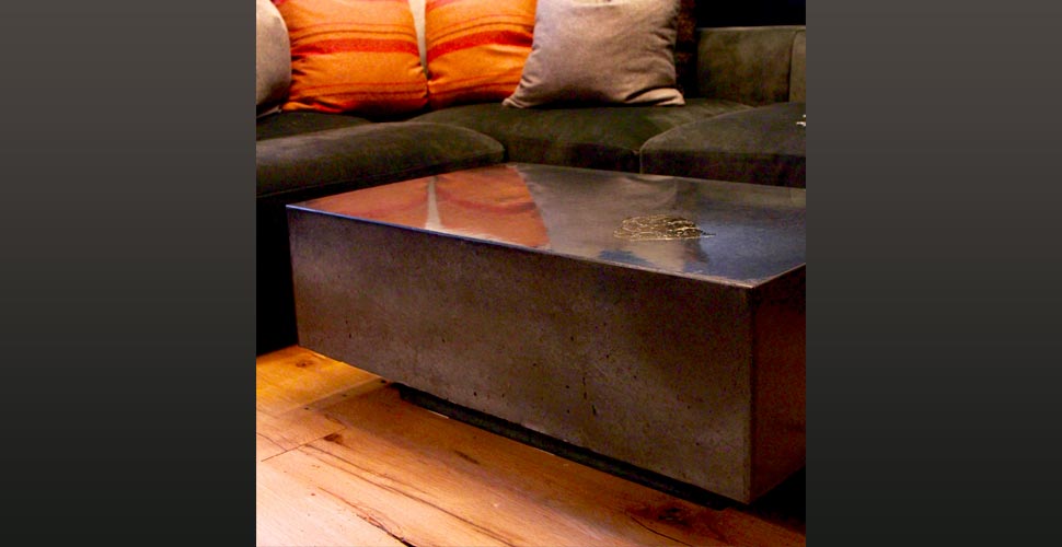 Concrete Coffee Table, eleven39 design, Leucadia, CA | Concrete Exchange