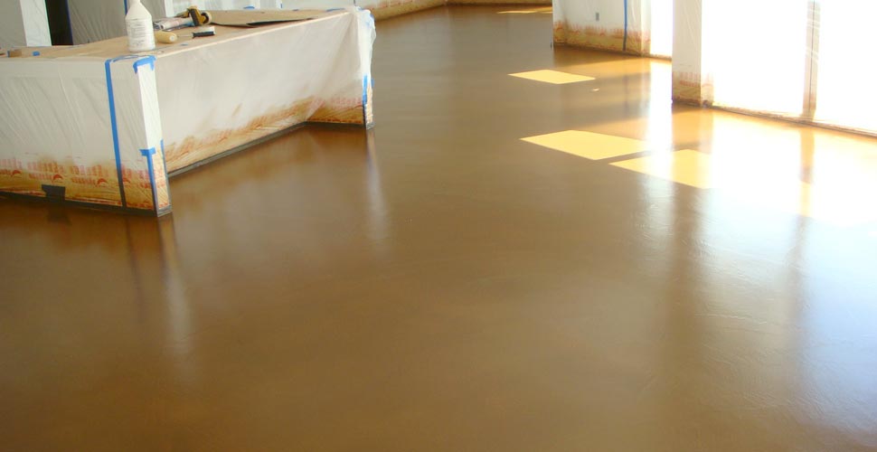 Concrete Floor by Decking Around | CHENG Concrete Exchange