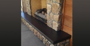 Concrete Fireplace Hearth by Decking Around | CHENG Concrete Exchange