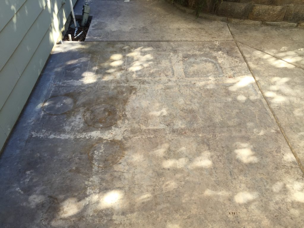 Concrete Stain And Sealer Patio Makeover Exchange - How To Stain My Concrete Patio