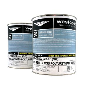 Westcoat SC-65 Semi-Gloss Polyurethane Concrete Sealer