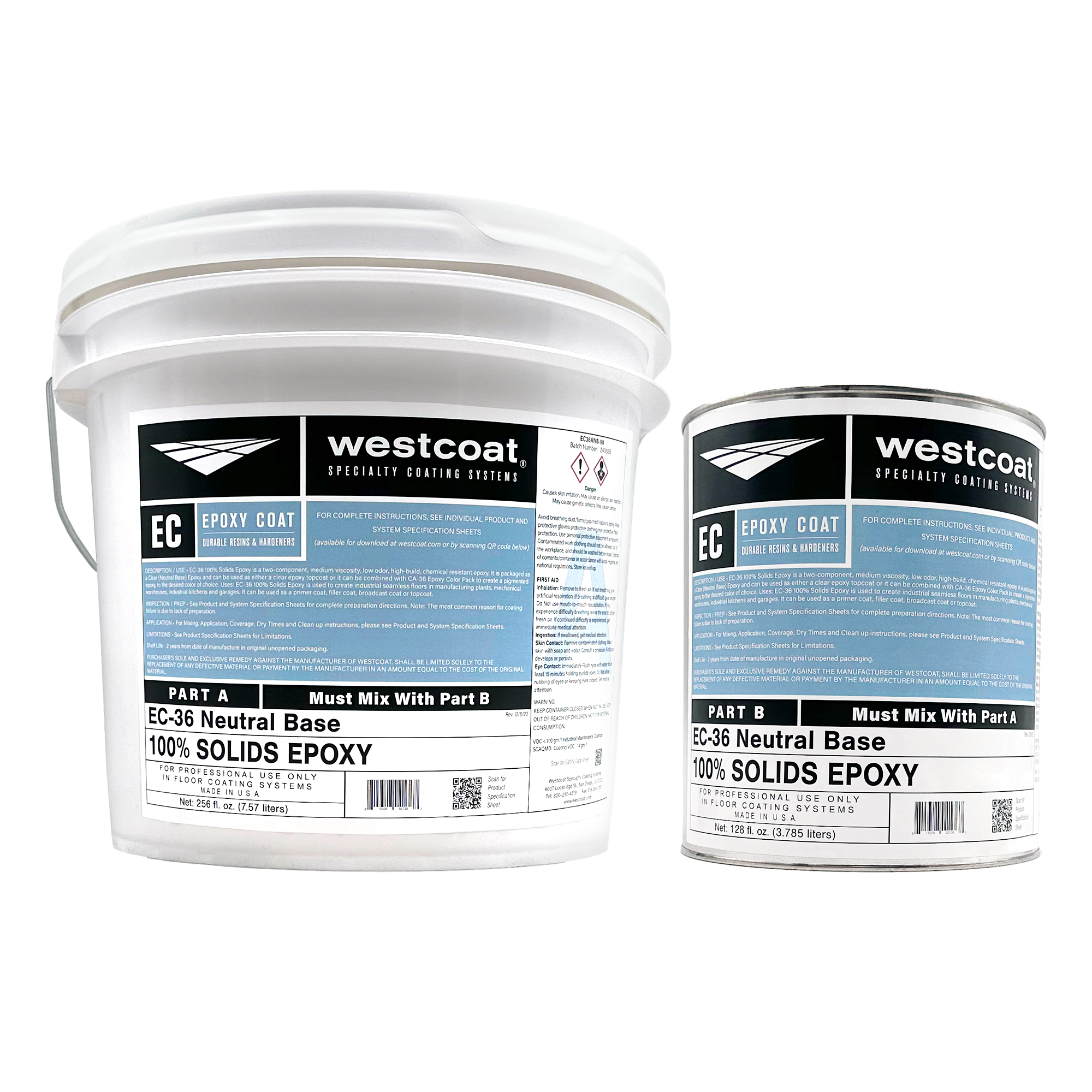 Westcoat EC-36 100% Solids Epoxy